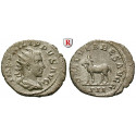 Römische Kaiserzeit, Philippus II., Antoninian 247-248, ss