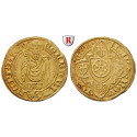 Mainz, Bistum, Konrad III. von Dhaun, Goldgulden o.J. (1422-1423), ss-vz