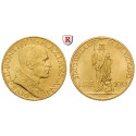 Vatikan, Pius XII., 100 Lire 1939, 4,68 g fein, st