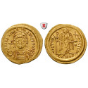 Byzanz, Justinian I., Solidus 545-565, f.vz