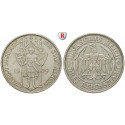Weimarer Republik, 3 Reichsmark 1929, Meißen, E, vz, J. 338