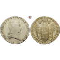 Österreich, Kaiserreich, Franz II. (I.), Taler 1823, vz