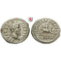 Römische Kaiserzeit, Septimius Severus, Denar 203, vz/ss