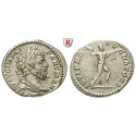 Römische Kaiserzeit, Septimius Severus, Denar 199, ss-vz