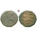 Römische Kaiserzeit, Constantius II., Bronze 4. Jh., f.vz