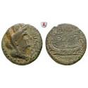Römische Provinzialprägungen, Phönizien, Sidon, Autonome Prägungen, Bronze 44/5-117/8, f.ss