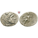 Makedonien, Königreich, Alexander III. der Grosse, Drachme 295-275 v.Chr., ss-vz