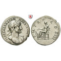 Römische Kaiserzeit, Hadrianus, Denar 119-122, vz
