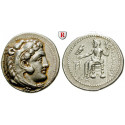 Makedonien, Königreich, Alexander III. der Grosse, Tetradrachme 327-323 v.Chr., f.vz