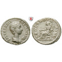 Römische Kaiserzeit, Orbiana, Frau des Severus Alexander, Denar 225, ss-vz