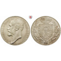 Liechtenstein, Johann II., 5 Kronen 1904, vz-st
