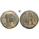 Römische Kaiserzeit, Hadrianus, Sesterz 134-138, s+