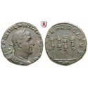 Römische Kaiserzeit, Philippus I., Sesterz 244-249, ss+