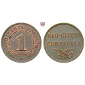 Nebengebiete, Deutsch-Neuguinea, 1 Neu-Guinea Pfennig 1894, A, f.st, J. 701