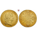 Grossbritannien, George I., 5 Guineas 1726, f.vz