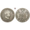Italien, Königreich, Napoleon I., 5 Lire 1809, ss