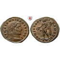 Römische Kaiserzeit, Constantius I., Caesar, Follis 295-296, st