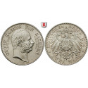 Deutsches Kaiserreich, Sachsen, Georg, 2 Mark 1904, auf den Tod, E, f.st, J. 132