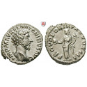 Römische Kaiserzeit, Marcus Aurelius, Denar 161, vz+