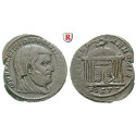 Römische Kaiserzeit, Constantius I., Follis 309-312, vz