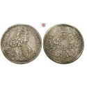 Römisch Deutsches Reich, Karl VI., Taler 1717, ss-vz