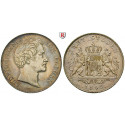 Bayern, Königreich, Ludwig I., Doppelgulden 1845, vz+