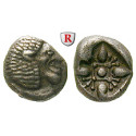 Ionien, Milet, Obol um 525-494 v.Chr., vz