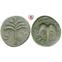 Judaea - Bar Kochba-Aufstand, Bronze Jahr 2 = 133/134, ss