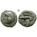 Nordgallien und Gallia Belgica, Remi, Potin-Einheit 1. Jh.v.Chr., ss