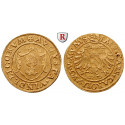 Augsburg, Reichsstadt, Goldgulden o. J. (1519-1556), ss-vz