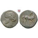 Zeugitana, Karthago, Bronze 221-210 v.Chr., ss+