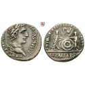 Römische Kaiserzeit, Augustus, Denar 2 v.Chr.-4 n.Chr., ss+