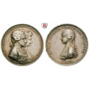 Sachsen, Albertinische Linie, Friedrich August III., Silbermedaille 1793, ss