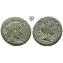 Römische Provinzialprägungen, Judaea, Gaza, Antoninus Pius, Bronze 156-157, ss