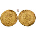 Frankreich, Francois I., Ecu d´or au soleil o.J., ss