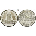 Ulm, Reichsstadt, Versilberte Zinnmedaille o.J. (vor 1890), f.st