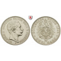 Deutsches Kaiserreich, Preussen, Wilhelm II., 2 Mark 1888, A, f.st, J. 100