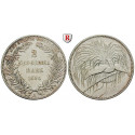 Nebengebiete, Deutsch-Neuguinea, 2 Neu-Guinea Mark 1894, Paradiesvogel, A, ss+/ss-vz, J. 706