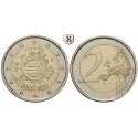 Spanien, Juan Carlos I., 2 Euro 2012, bfr.