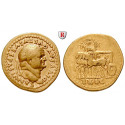 Römische Kaiserzeit, Vespasianus, Aureus 80-81, ss