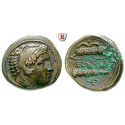 Makedonien, Königreich, Alexander III. der Grosse, Bronze 336-323 v.Chr., vz+