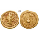 Römische Republik, Caius Iulius Caesar, Aureus 46 v.Chr.