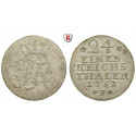 Brandenburg-Preussen, Königreich Preussen, Friedrich II., 1/24 Taler 1753, ss