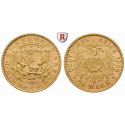 Deutsches Kaiserreich, Bremen, 20 Mark 1906, J, vz-st, J. 205