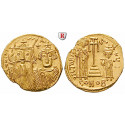 Byzanz, Constans II. und Constantinus IV., Solidus 661-663, f.st