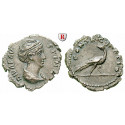 Römische Kaiserzeit, Faustina I., Frau des Antoninus Pius, Denar nach 141, f.vz