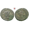 Römische Kaiserzeit, Galerius, Follis 298, ss+