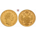 Österreich, Kaiserreich, Franz Joseph I., Dukat 1854, vz/vz+