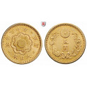 Japan, Mutsuhito (Meiji), 5 Yen 1897 (Jahr 30), 3,75 g fein, f.st