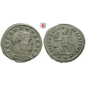 Römische Kaiserzeit, Severus II., Caesar, Follis 306-307, ss+